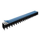 Garázscsomag folyóka G-DRAIN standard fémráccsal 100/70 
