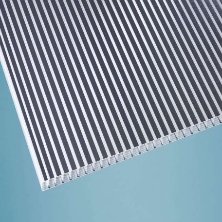 Polikarbonát lemez Zebra 16mm 4000 x 980 mm Antracit