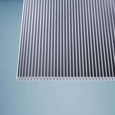 Polikarbonát lemez Zebra 16mm 4000 x 980 mm Antracit