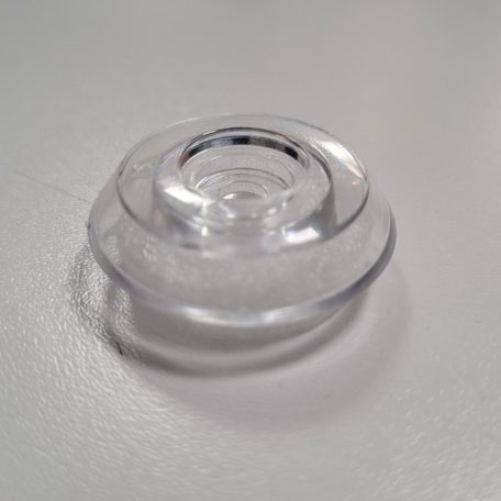 Polikarbonát lemez leszorító korong átlátszó 10mm lemezhez 25db/csomag