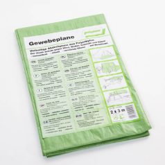 Ponyva fém fűzőkarikával normál 2x3m