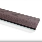 WPC kerítés elem íves, barna tölgy mintázat 1,0m