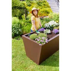 Magaságyás Valenta150 1500X900X800mm rozsda barna Ggarden