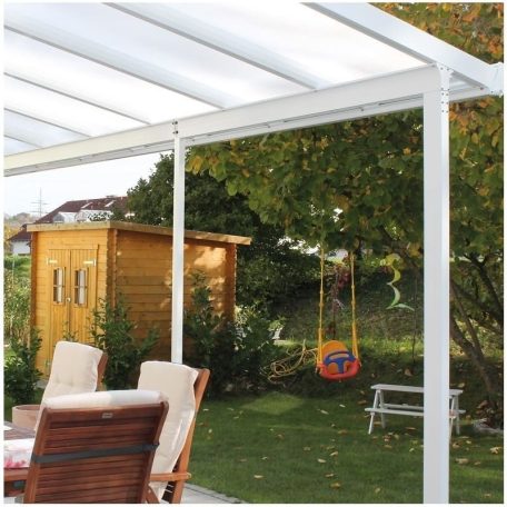 Terasztető Charm fehér 546x306