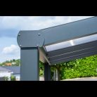 Terasztető pro fehér 4000 X 3000 MM - PC fehér zebracsíkos