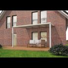 Terasztető pro fehér 3000 X 4000 MM - PC víztiszta