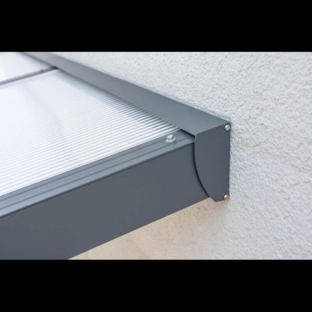 Terasztető pro fehér 4000 X 4000 MM - PC fehér zebracsíkos