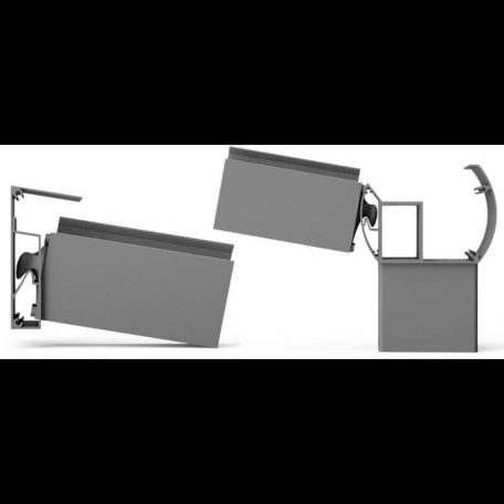 Terasztető pro antracit 5000 X 4000 MM - PC víztiszta