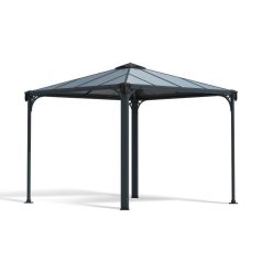 Kerti pavilon Palermo 3000 szürke 2,95x2,95m