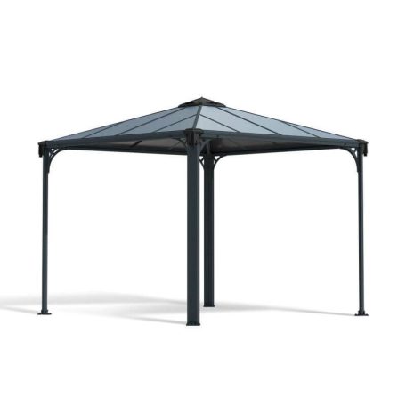Kerti pavilon Palermo 3000 szürke 2,95x2,95m